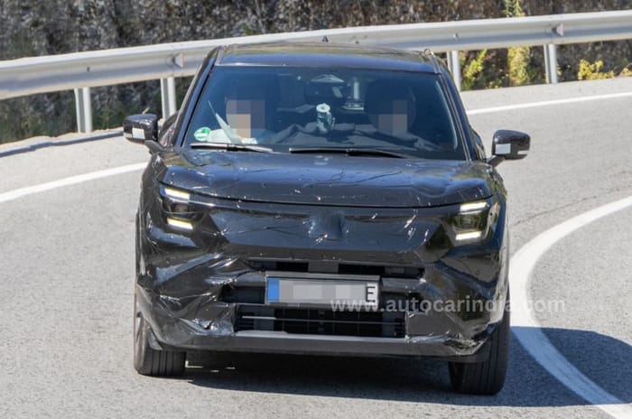 Maruti eVX spy shots reveal new design details